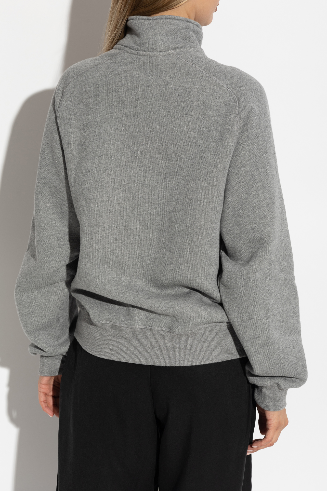 Tシャツ・カットソー By Malene Birger SS25 PRICILLA LIGHT SWEATER (103136 QZ4) Grey Sweatshirt 